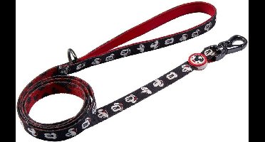 Dog Lead Mickey Mouse Black M