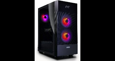 AMD Ryzen 7 5700G 8-Core RGB Game Computer met Temperatuur Display / Gaming PC met Upgrade mogelijkheid (650W BRONZE Power supply) - 16GB RAM (2x8GB) - 1TB SSD - Windows 11 - Gamdias Aura GC5