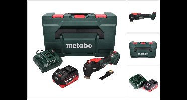 Metabo MT 18 LTX BL QSL accu multigereedschap 18 V Brushless Starlock Plus + 1x accu 5,5 Ah + lader + metaBOX