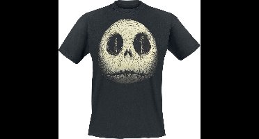 The Nightmare Before Christmas Jack - Sally - Skull Heren T-shirt - zwart - 3XL