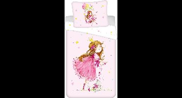 Sweet Home Dekbedovertrek Fairy - Eenpersoons - 140 x 200 + 70 x 90 cm - Katoen