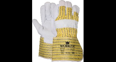 SafeWorker 11124000 Werkhandschoen - Nerfleer - 10/XL