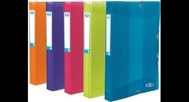 Elba 400006525, 24 x 32, Polypropyleen (PP), Blauw, Groen, Oranje, Roze, Paars, Portret, 300 vel, 4 cm