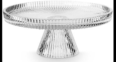 Taartplateau vtwonen Glass Clear Small 19,7 x 8,3 cm