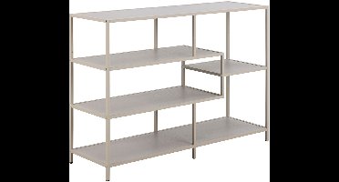 Boekenkast Vayen Grijs 114x78cm - Giga Living