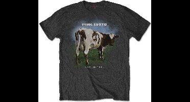 Pink Floyd - Atom Heart Mother Fade Heren T-shirt - M - Grijs
