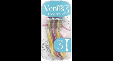 Wegwerpscheermessen Gillette Dragonfruit 3 Stuks