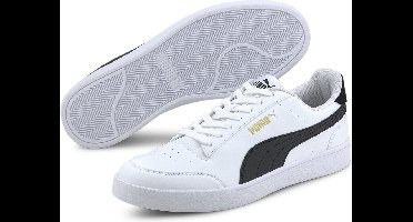 PUMA Puma Shuffle Unisex Sneakers - Puma White-Puma Black-Puma Team Gold