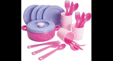 Dantoy Eetservies roze