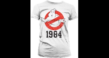 Ghostbusters Dames Tshirt -XL- 1984 Wit