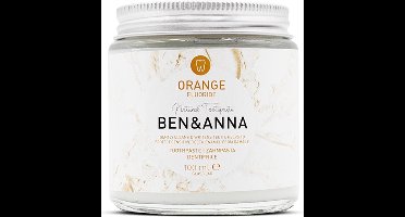 BEN&ANNA Orange tandenpasta met fluoride 100 ml
