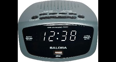 Salora CR627usb Digitale wekker