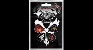 Venom - Black Metal Plectrum - Set van 5 - Multicolours
