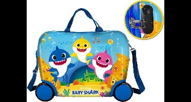 Baby Shark Reiskoffer - 40 x 32 x 20 cm - Hardcase
