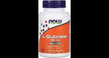Now Foods L-Glutamine 500mg (120 vcaps) Standard - Aminozuren - Glutamine