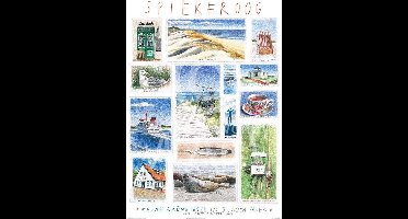 Kunstdruk Andy Airfixx - Spiekeroog 50x70cm