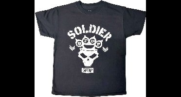 Five Finger Death Punch - Soldier Kinder T-shirt - Kids tm 8 jaar - Zwart
