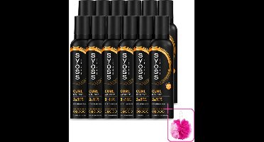 12 x Syoss - Curl - Haarmousse - Anti-Pluis & Bounce - 250 ml - Bulkverpakking - Krullen - Haarmousse