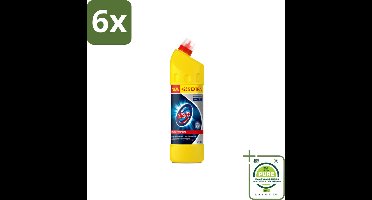 Glorix Professional Toiletreiniger Dikke Bleek Original Pro Formula 1,25 liter - Voordeelverpakking - 6 stuks - Toilet schoonmaak - Toilet reiniger