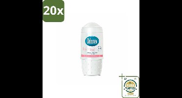 20 x Odorex Deodorant Roller Sensitive Care 50 ml - Grootverpakking - Gevoelige Huid - Deodorant - Roll-on - Huidvriendelijk - Alcoholvrij