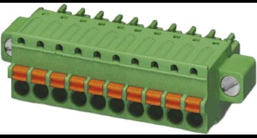 Phoenix Contact printconnector 1- polig 8A 1.5mm2 - groen per 50 stuks (1851232)