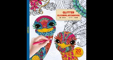 Animals Glitter Kleurplatenboek