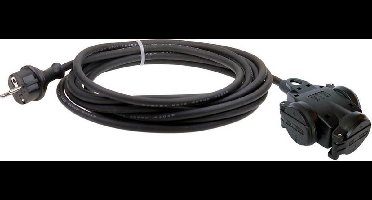 Contactblok rubber 3-v 10 mt NWPK H07RN-F 3x1,5 mm