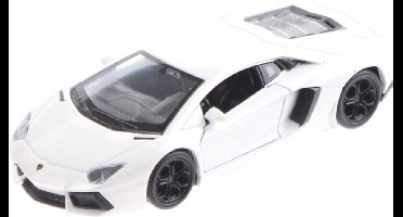 Welly Miniatuur Lamborghini Aventador Wit