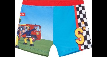 Brandweerman Sam Zwembroek - blauw - Maat 98