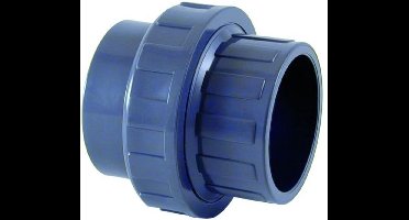 Cepex PVC 3 delige koppeling met O-ring 63 mm