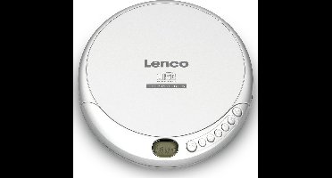 Lenco CD-201SI Discman - Draagbare CD-MP3 Speler met Anti-Shock bescherming - Zilver