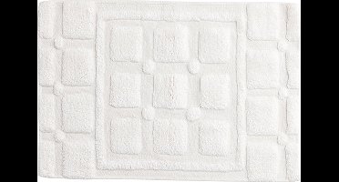 Putte badmat 90x60cm wit.