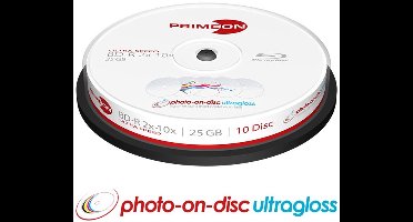 Primeon 2761316 25GB BD-R Lees/schrijf blu-ray disc