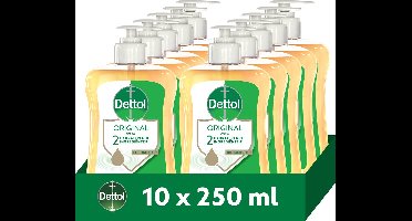 Dettol Handzeep Original 250ml - 10 stuks - Voordeelverpakking