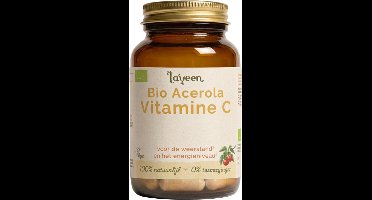 Laveen Vitamine C - Met BIO Acerola - 60 Vegan Capsules - BIO Gecertificeerd - 100% natuurlijk