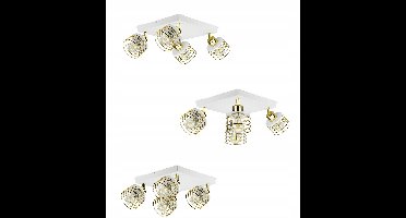 Glamour Plafondlamp Goud Chroom Koper - Modern Design