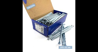 UFAST spanhuls - Express nagel - Ø 8 x 150 mm - Verzinkt - 100 stuks
