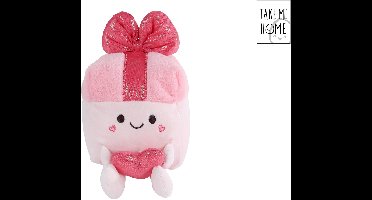 Vedes pluche knuffel cadeau 19,5cm - zacht pluche hart speelgoed.