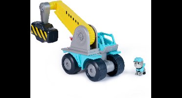 Rubble & Crew - Motor Megahamervoertuig van 25,4 cm met Motor-Actiefiguur - Bouwvoertuig - Speelset