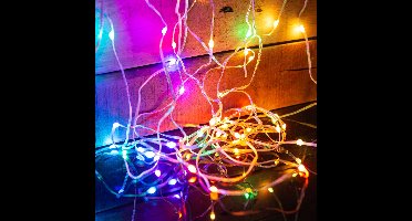 Slimme lichtslinger - USB - 50 stuks RGBIC LED - 5 m - Bluetooth + muziekmodus - IP65 1 Stuks [58382C]