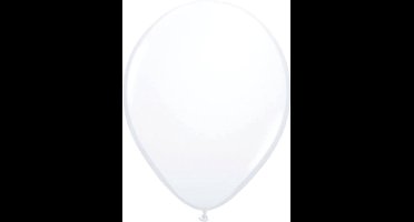 Witte Ballonnen 30cm - 50 stuks