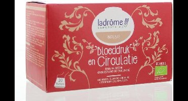 Pit&Pit - Bloeddruk & circulatie kruidenthee bio 20 pcs. - Kruidige, frisse smaak - 20 handige theebuiltjes