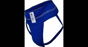 MM Sports The Original No. 10 Swimmer/Jogger Jockstrap 3 inch Blue - MAAT S - Heren Ondergoed - Jockstrap voor Man - Mannen Jock
