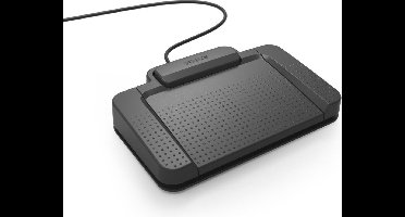 Philips ACC2330 Voetschakelaar USB - Versie met 4 pedalen - Waterdicht ontwerp - Zwart