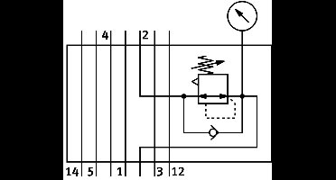 Festo Regulatorplaat - 543533 - P2TUH