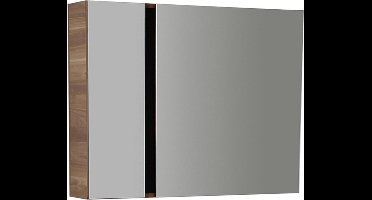 Spiegelkast Boss & Wessing Verti 98x80cm Walnoot