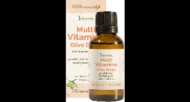 Laveen Multivitamine Druppels 30ml – Met Vitamine D3 + K2 - Suiker & Zoetstofvrij - Vegan - 100% natuurlijk