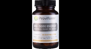 Proviform Vitamine B12 5000mcg energy 60 Zuigtabletten