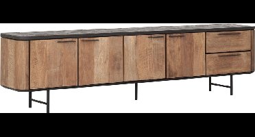 DTP Home Soho tv meubel – Teakhout Mortex – 230x40x60 cm
