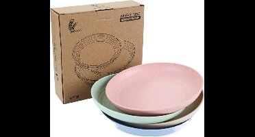 green-goose Bio-based Camping Borden - 4 stuks - biologisch afbreekbaar - vaatwasserbestendig